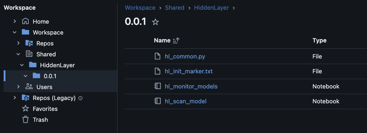 Example workshop folder