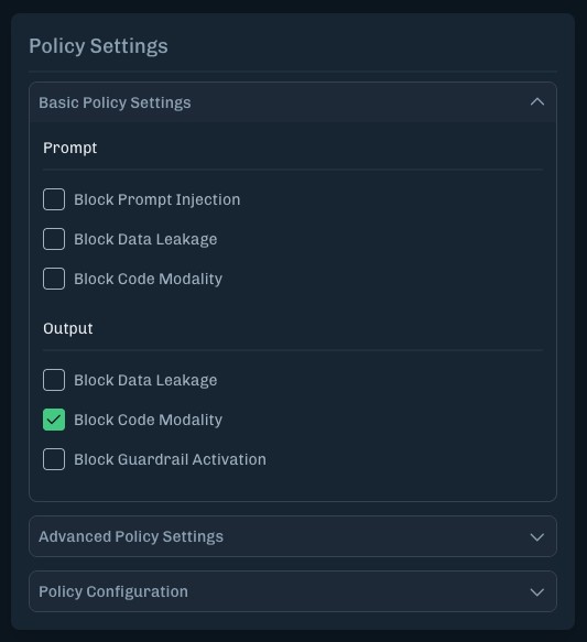 Sandbox Block Code Modality